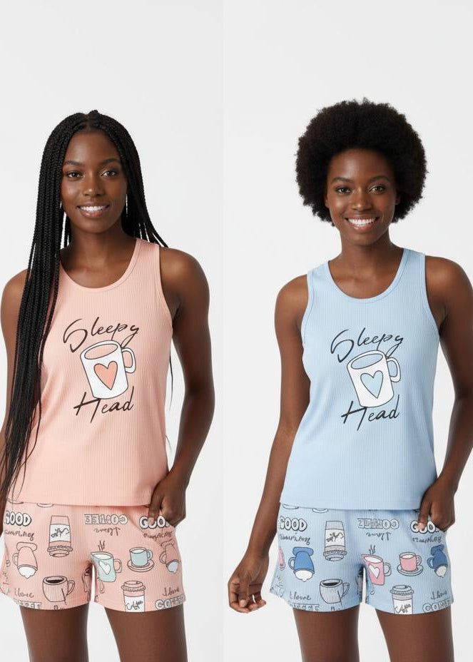 Vest & Shorty Pj Set