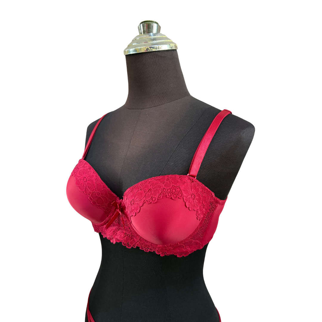 B Cup Bra - Fuchsia