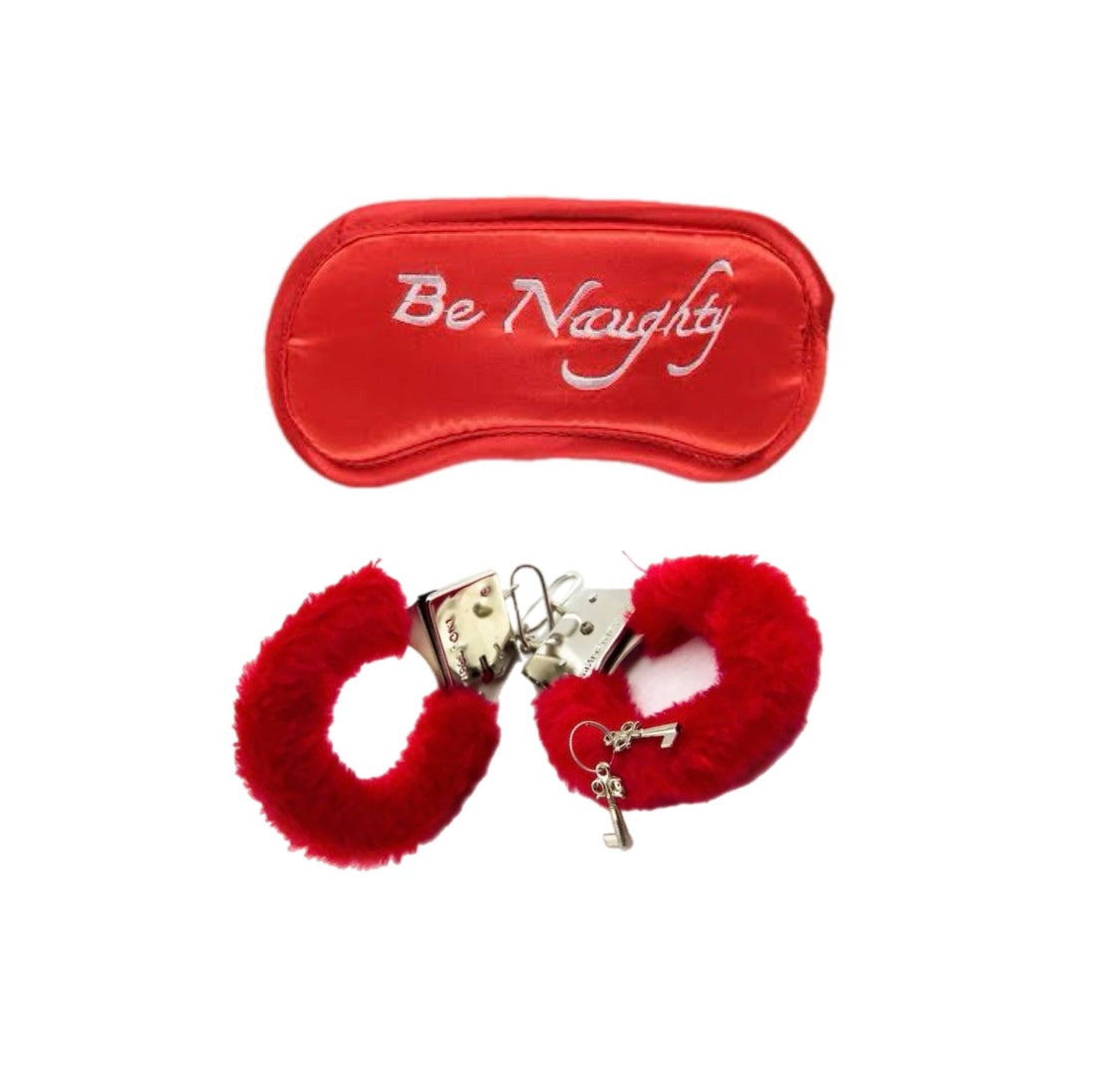 Fur Handcuff & Blindfold Set