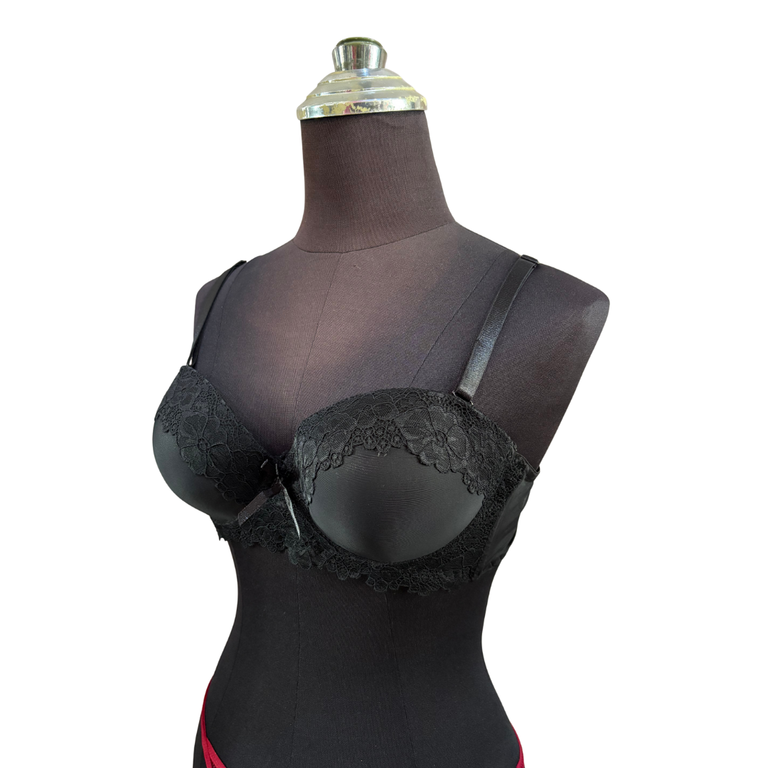 B Cup Bra - Black