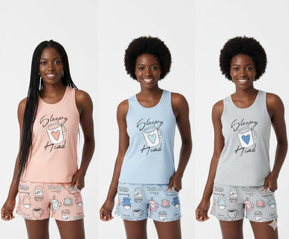 Vest & Shorty Pj Set