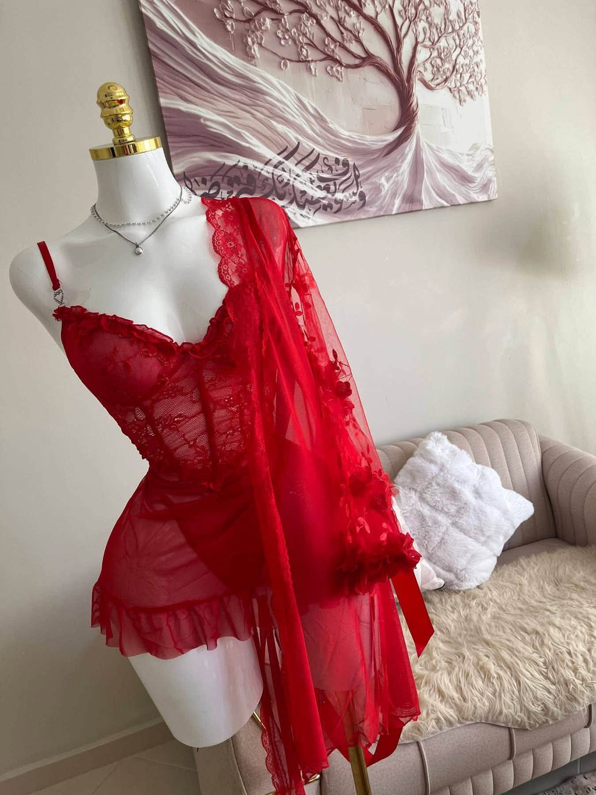 Paradise Bloom Gown Set