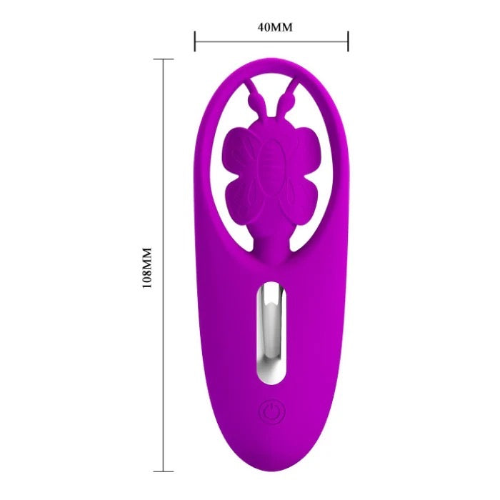 PRETTY LOVE REMOTE CONTROL PANTY VIBRATOR - DANCING BUTTERFLY Just Undies PRETTY LOVE REMOTE CONTROL PANTY VIBRATOR - DANCING BUTTERFLY Just Undies