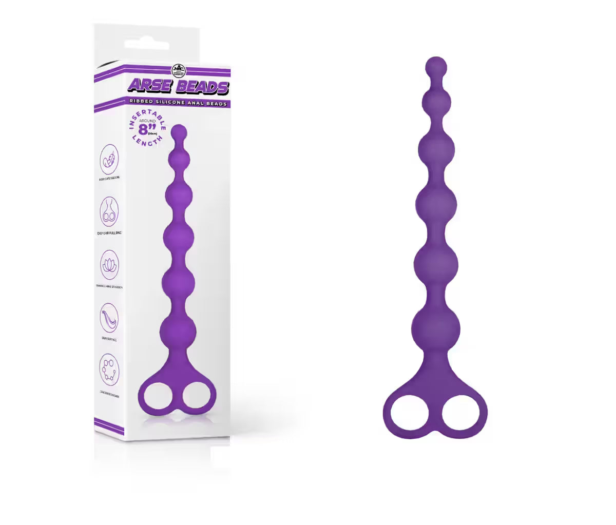 8" Pleasure Beads