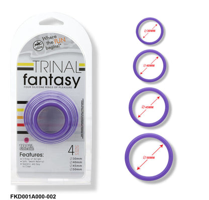 Trinal Fantasy Rings