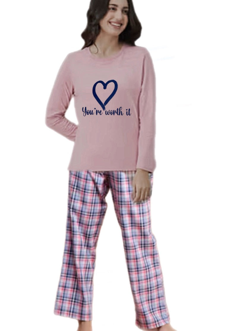 Statement Winter Pj Set