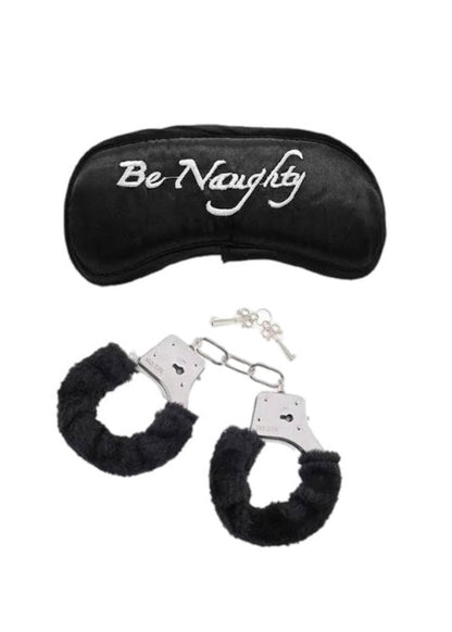 Fur Handcuff & Blindfold Set