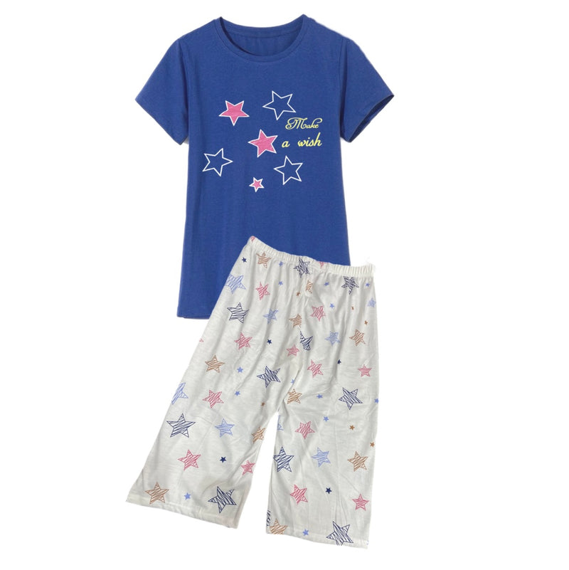 Capri & Tee Pj Set