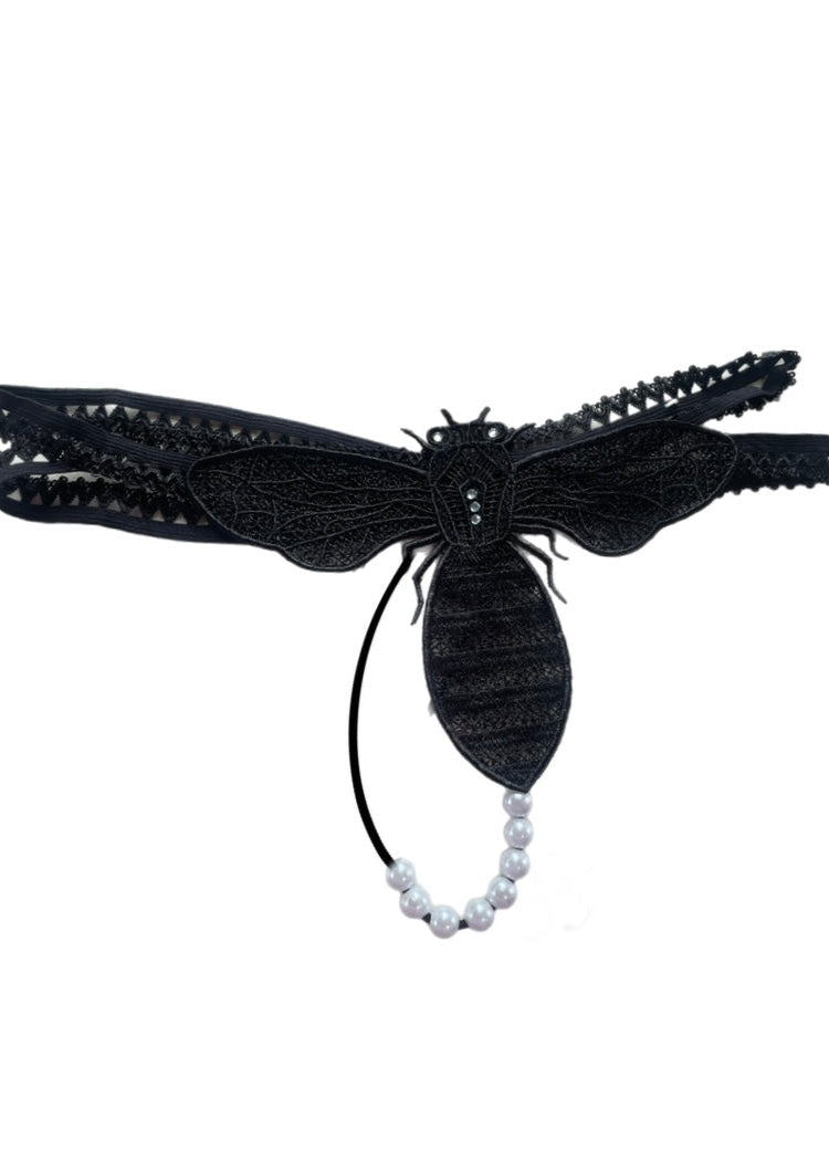 Bee Shaped Pearl G-String