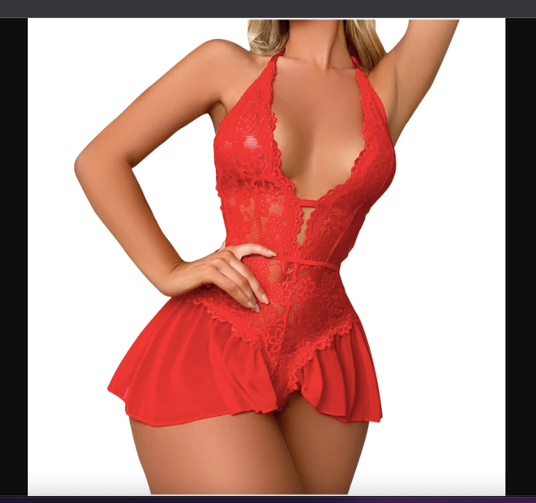 Sultry Lace Teddy