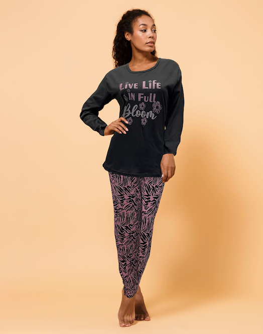 Animal Print Pj Set