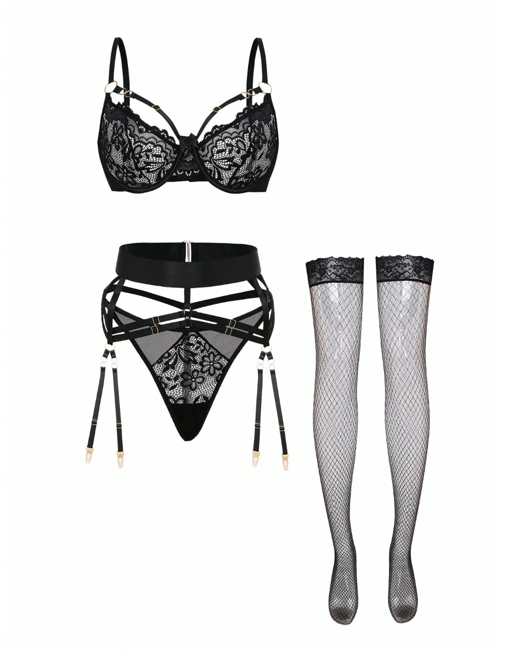 Dark Angel Lingerie Set