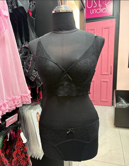 Black Beauty Bra Set