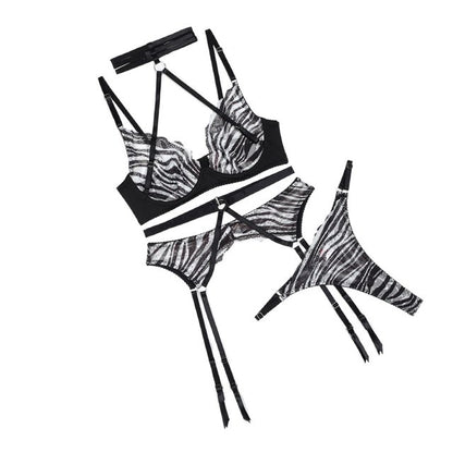Zebra Lingerie Set