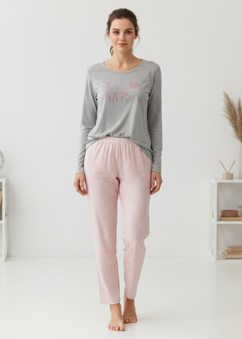 I Love Naps Pj Set