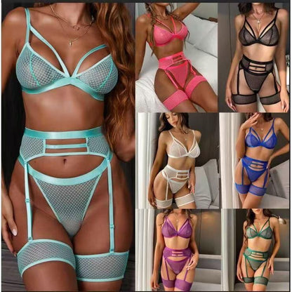 NEW! Bra Set with Garters