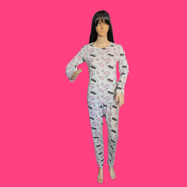 Long Sleeve Jogger Pj Set