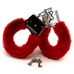 Red Fur Handcuffs